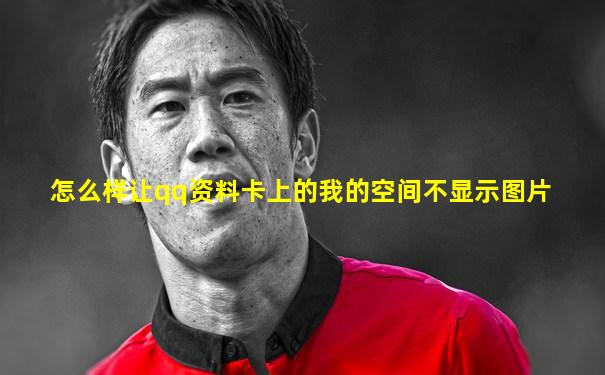 怎么样让qq资料卡上的我的空间不显示图片