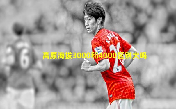 高原海拔3000和4000区别大吗